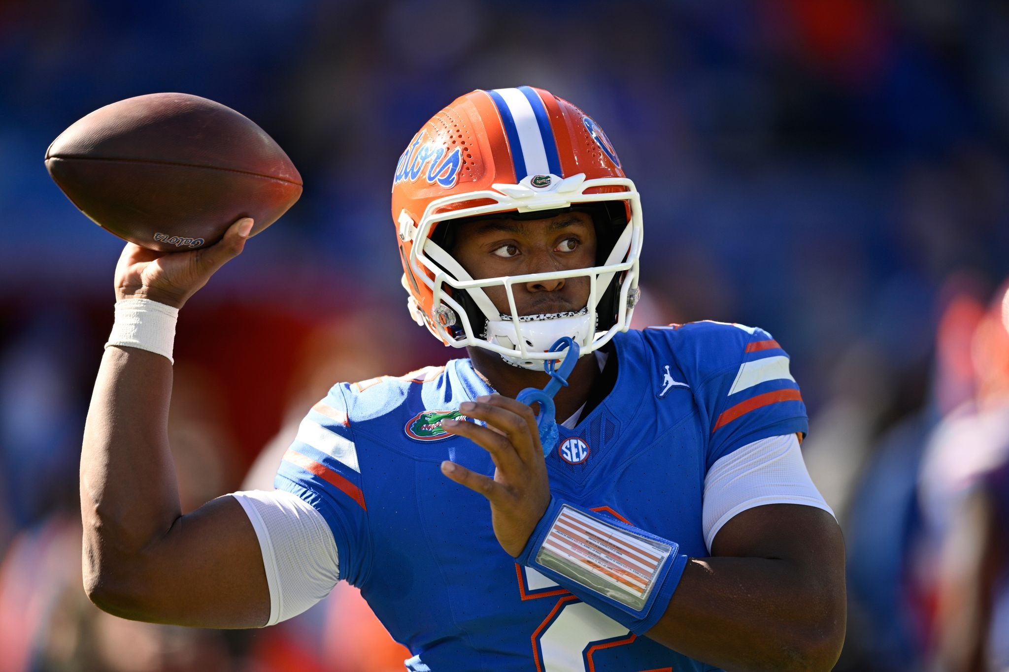 Florida QB DJ Lagway sidelined to open fall camp, with his latest injury being a calf strain