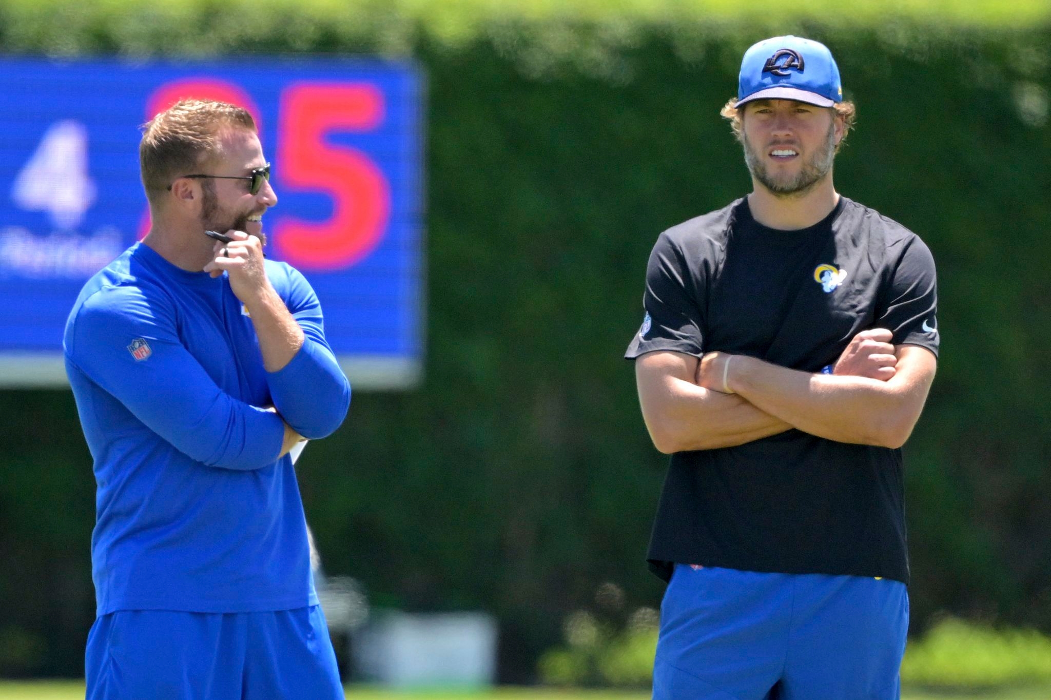Rams have timetable for Matthew Stafford's recovery from sore back but don't plan to make it public
