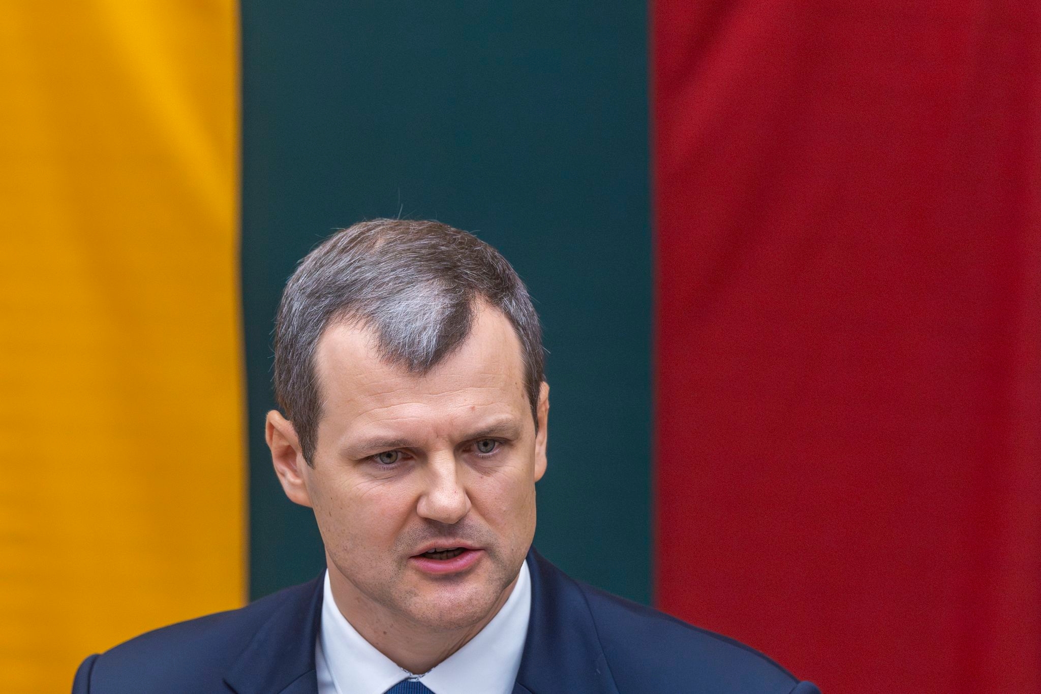 Lithuania Prime Minister Gintautas Paluckas steps down after investigations and protests