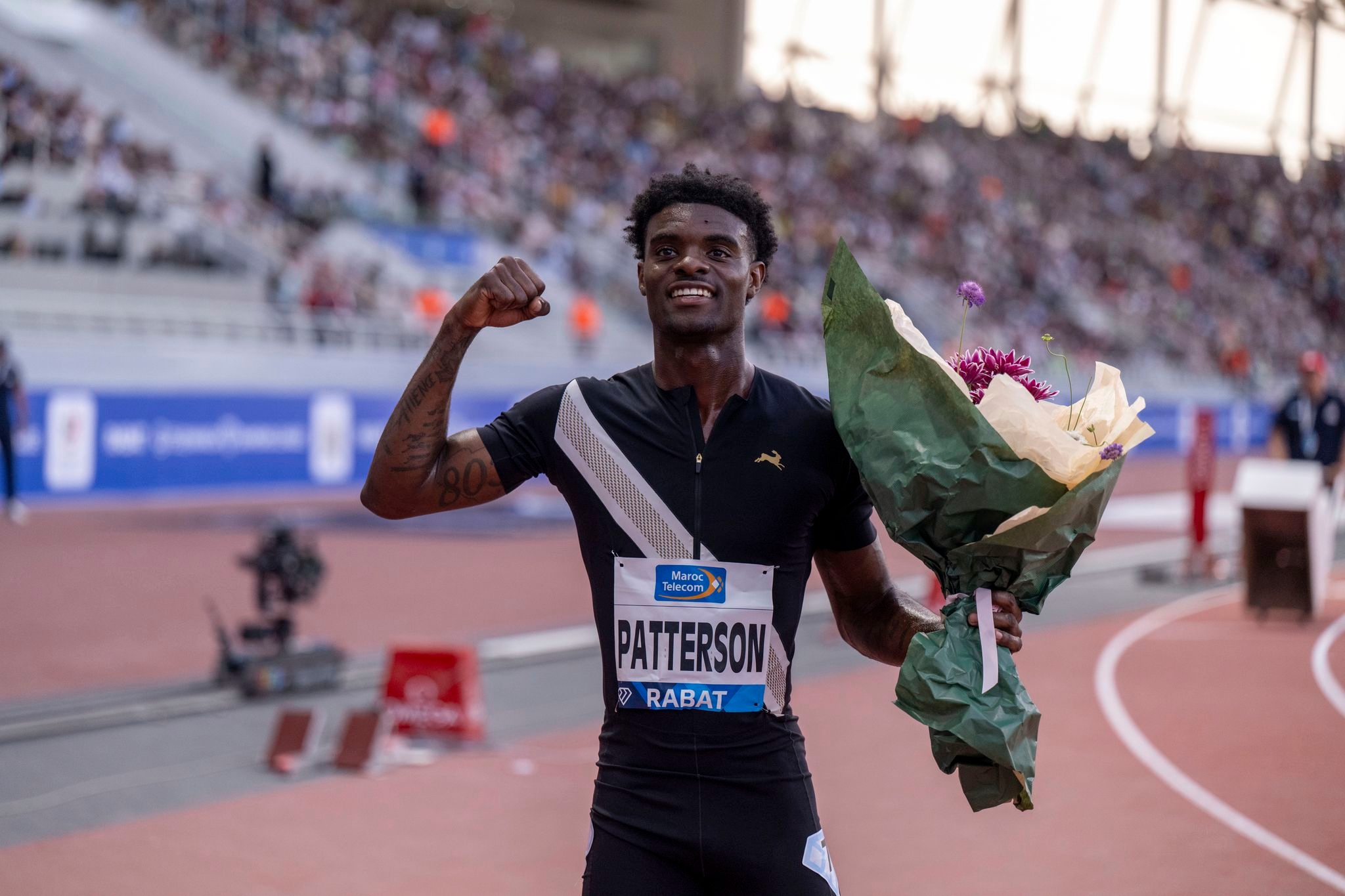 Jacory Patterson worked the overnight shift loading trucks at UPS. Now, he's one of top 400 runners