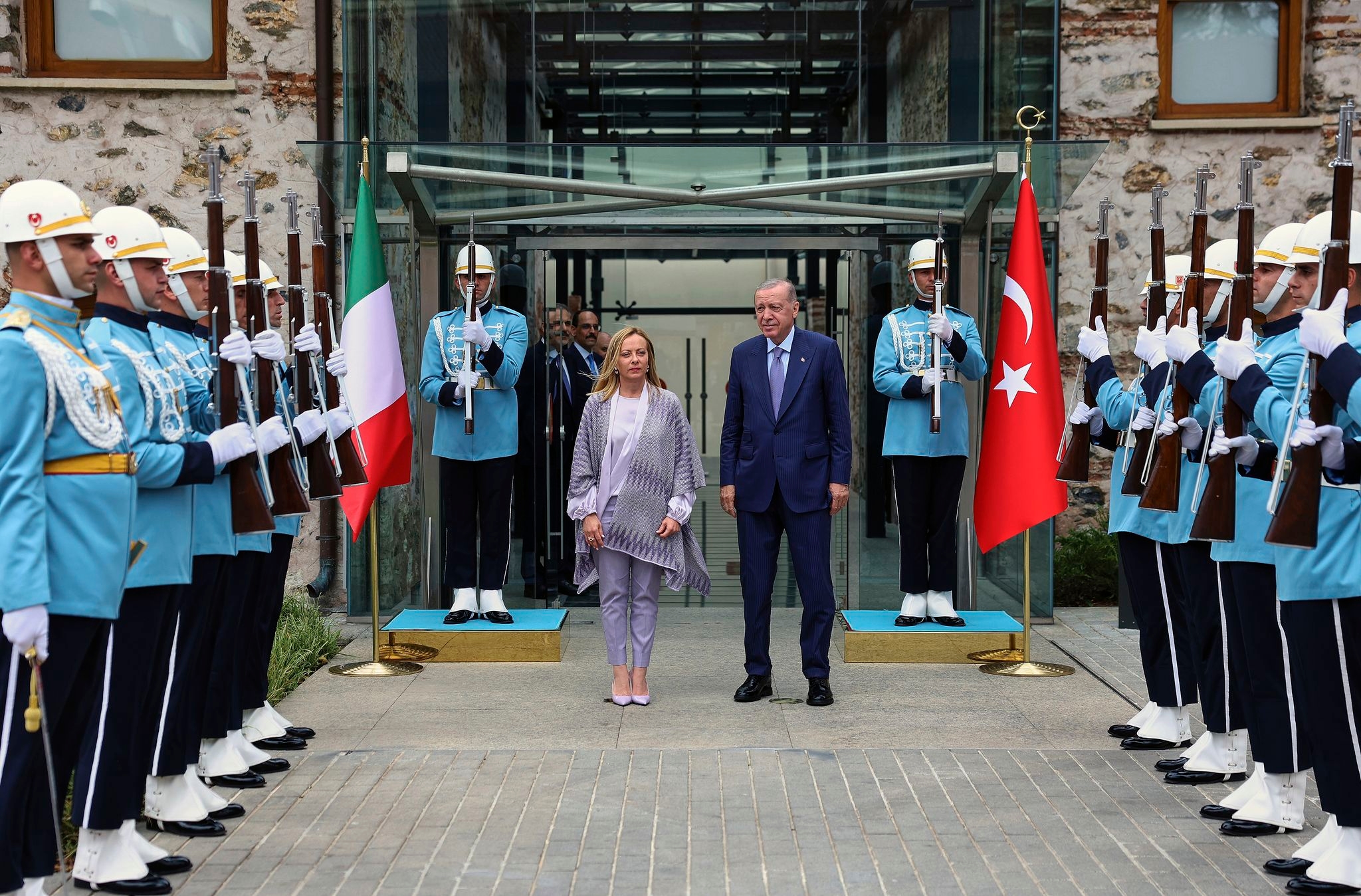 Turkish, Italian, Libyan leaders meet to address migration and Libya's stability