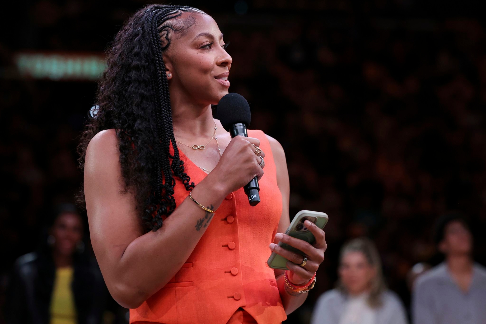 Candace Parker calls effort in WNBA All-Star Game 'awful'