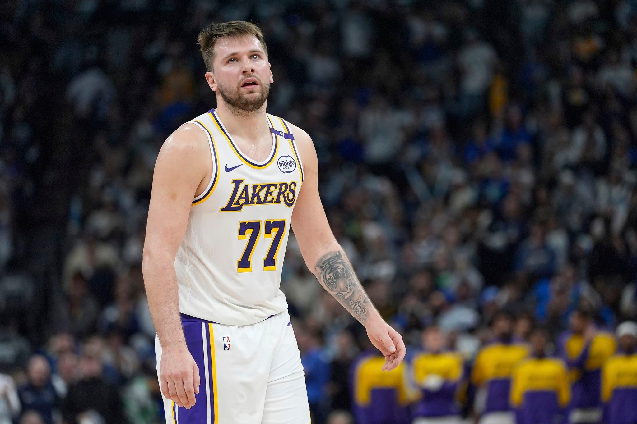 Luka Doncic agrees to a contract extension through 2028 with the Lakers, committing to his new team