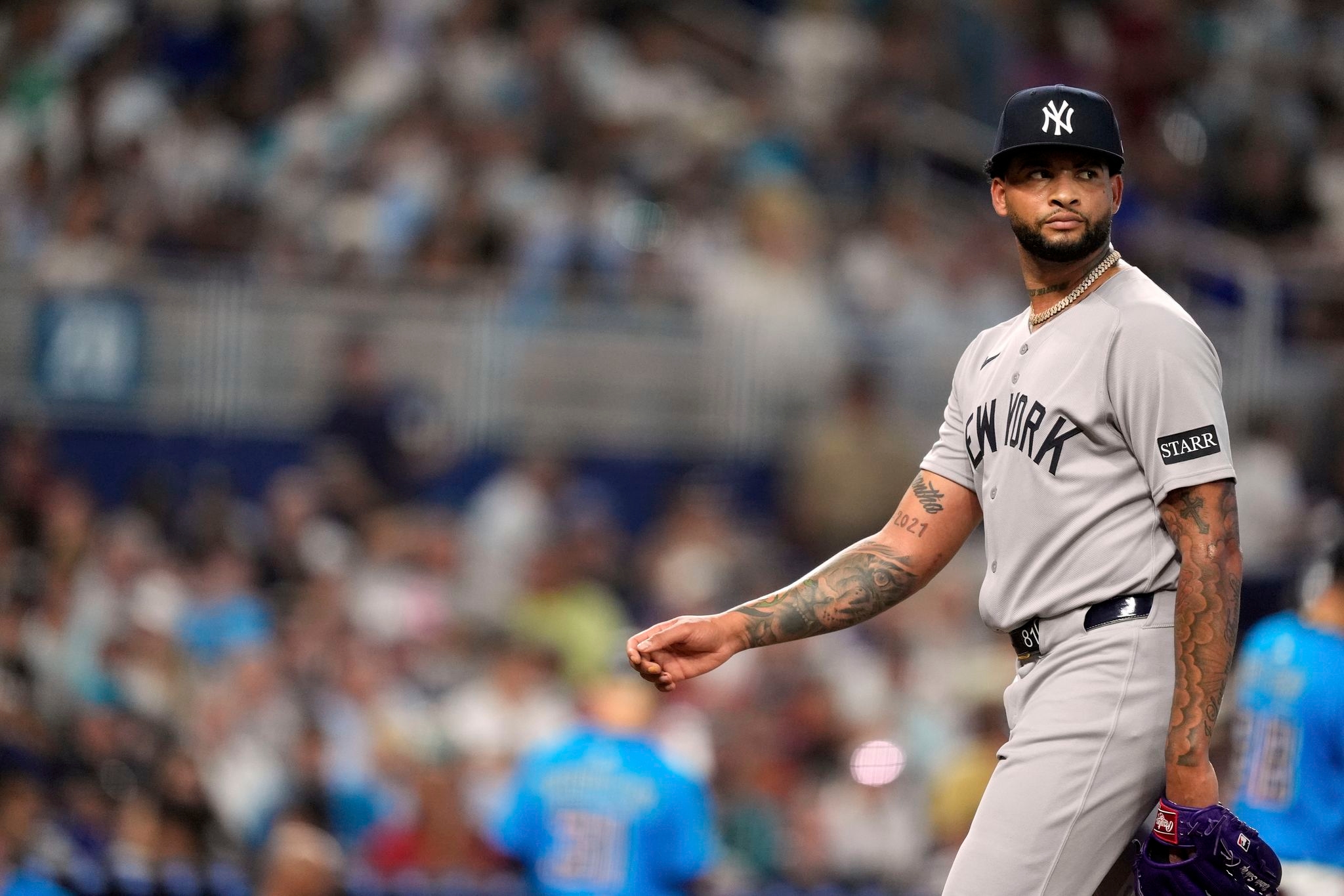 Luis Gil's return to the mound ends in disappointment as Yankees are swept by Marlins
