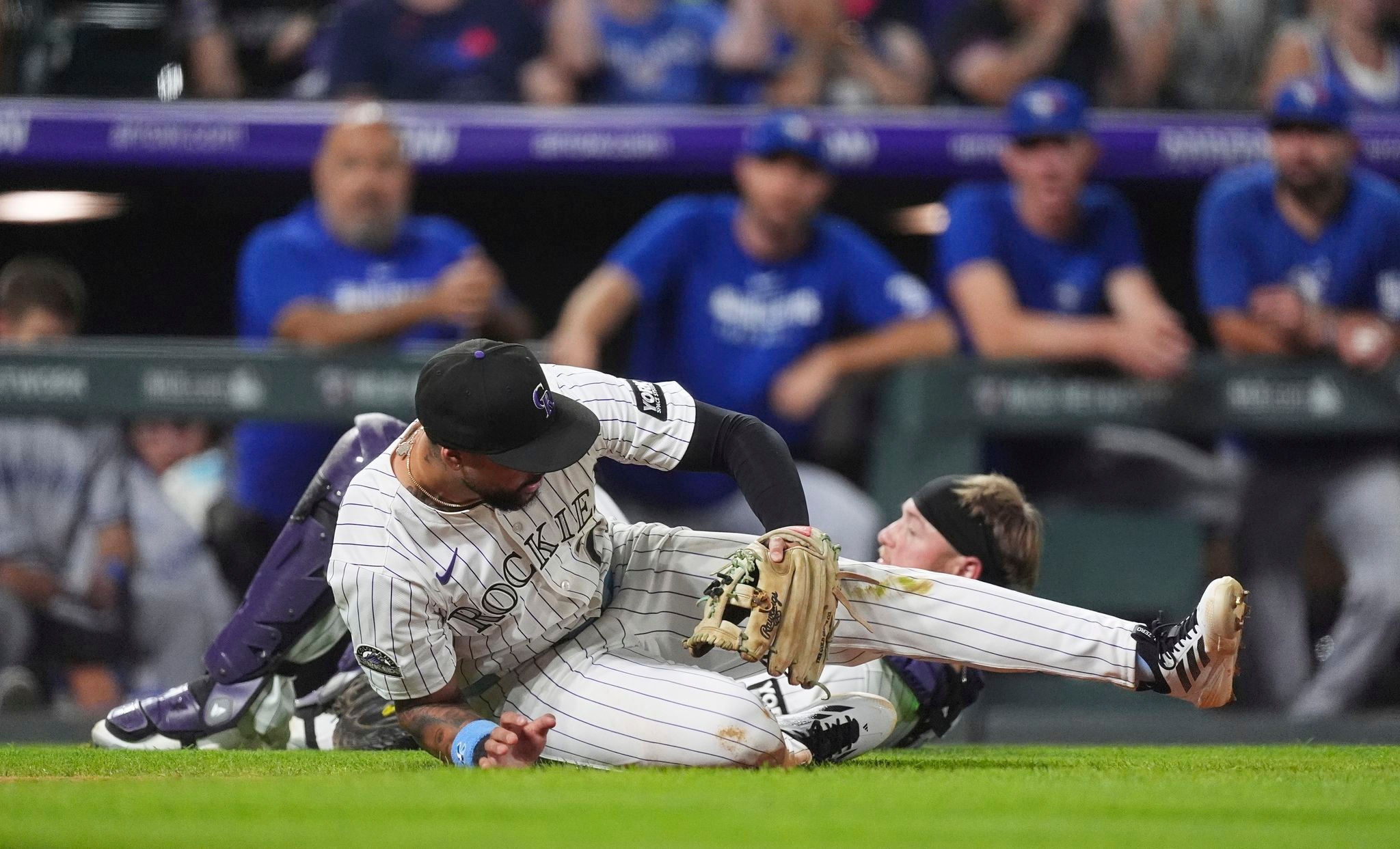 American League-leading Blue Jays go deep 5 times in a 10-4 win over Rockies