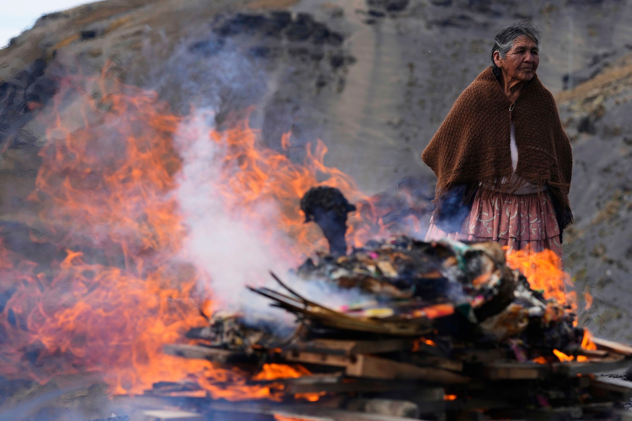 Burnt offerings, whispering to mountains: Inside Bolivians' rituals for Mother Earth