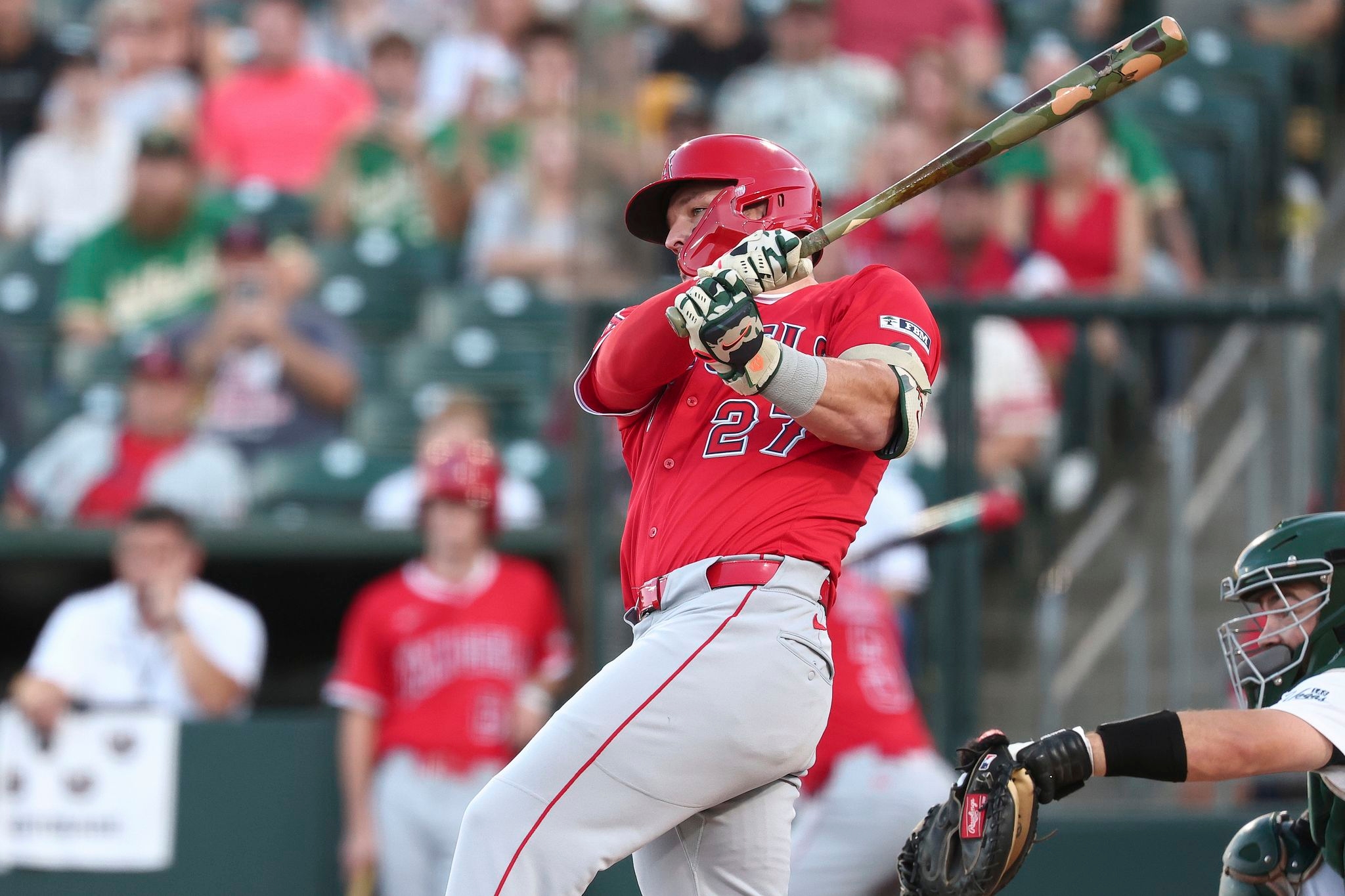 Morales, Rooker lead Athletics to 7-2 win over Angels