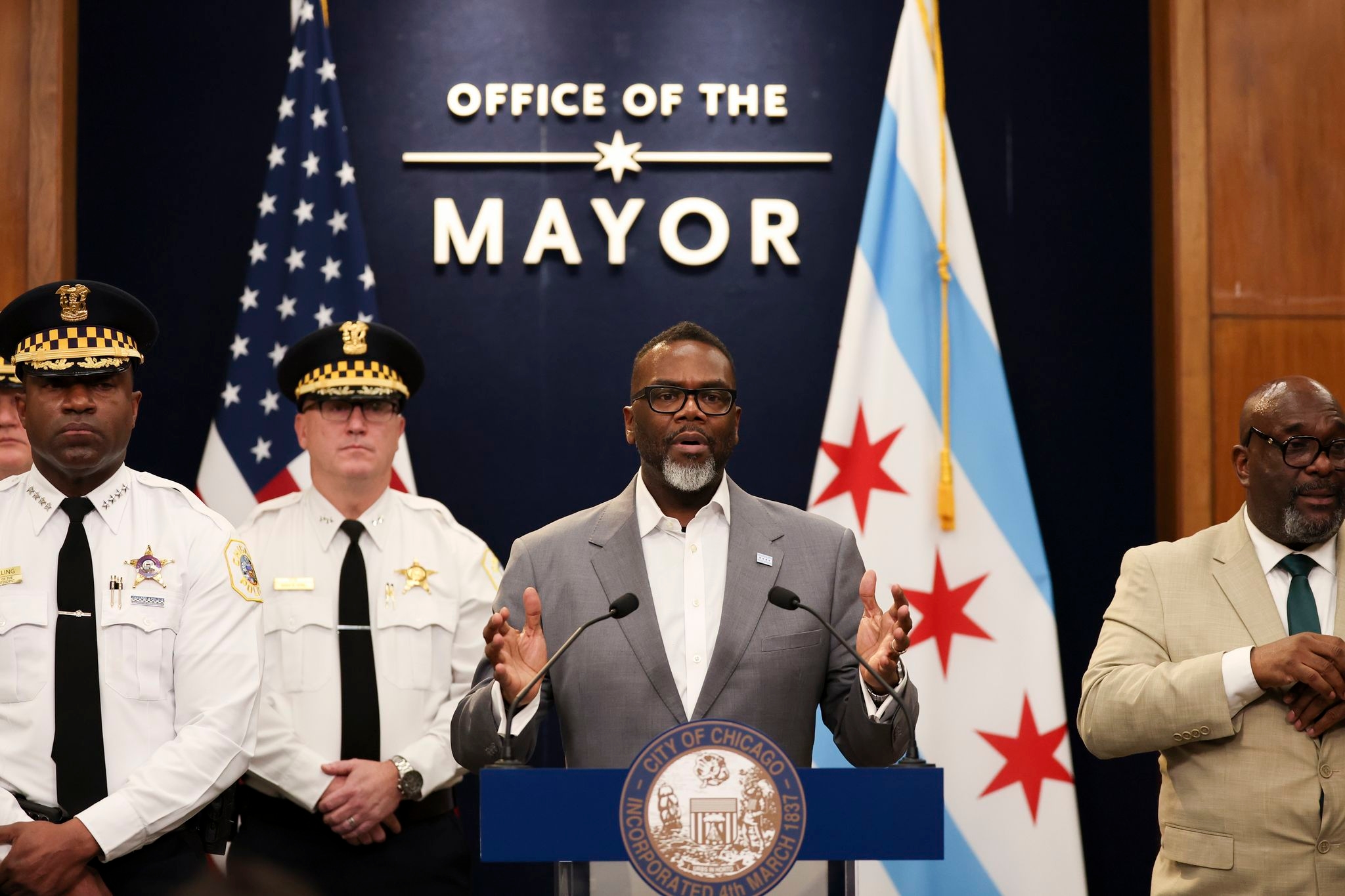 Black mayors of cities Trump decries as 'lawless' tout significant declines in violent crimes