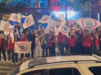 بحضور سمير جعجع: "الجمهورية القوية" تفوز في انتخابات بشري (فيديو)
