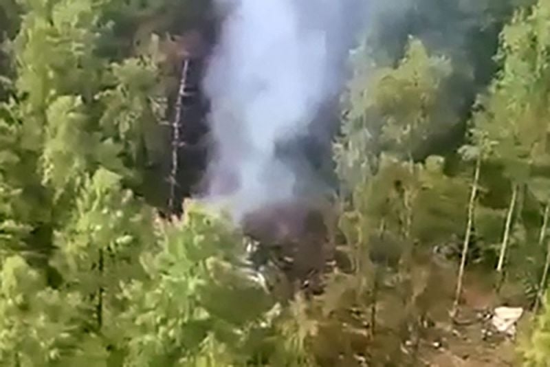 Russian plane crashes in country's far east, nearly 50 people on board presumed dead
