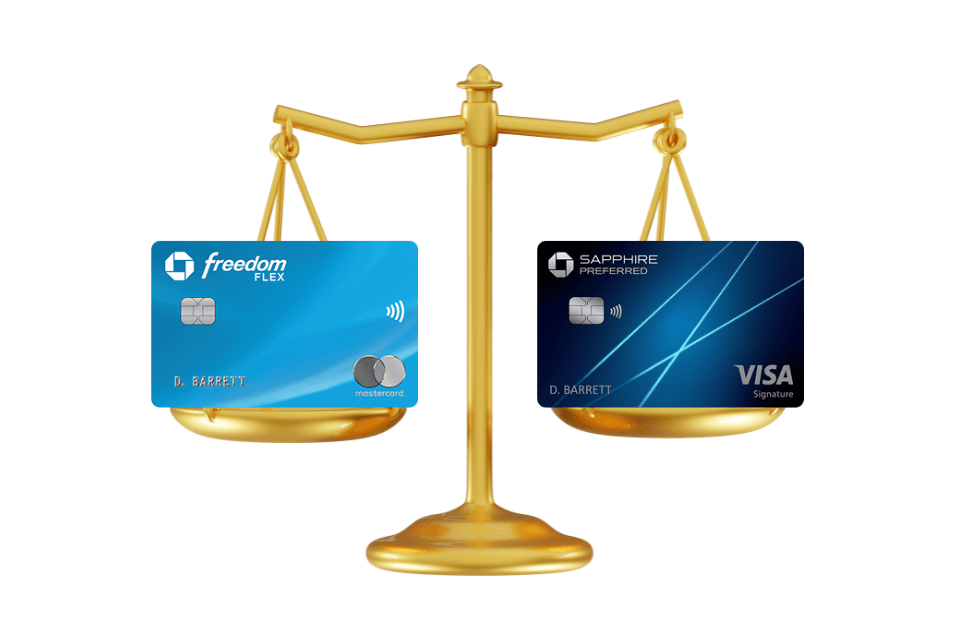 Chase Freedom Flex vs. Sapphire Preferred: Are they better together?
