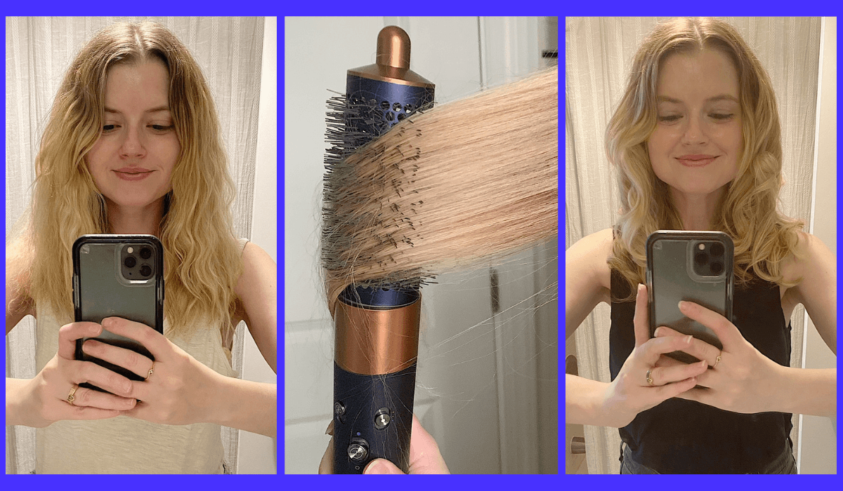 Our frizzy-haired shopping pro loves the iconic Dyson Airwrap — and it's $100 off