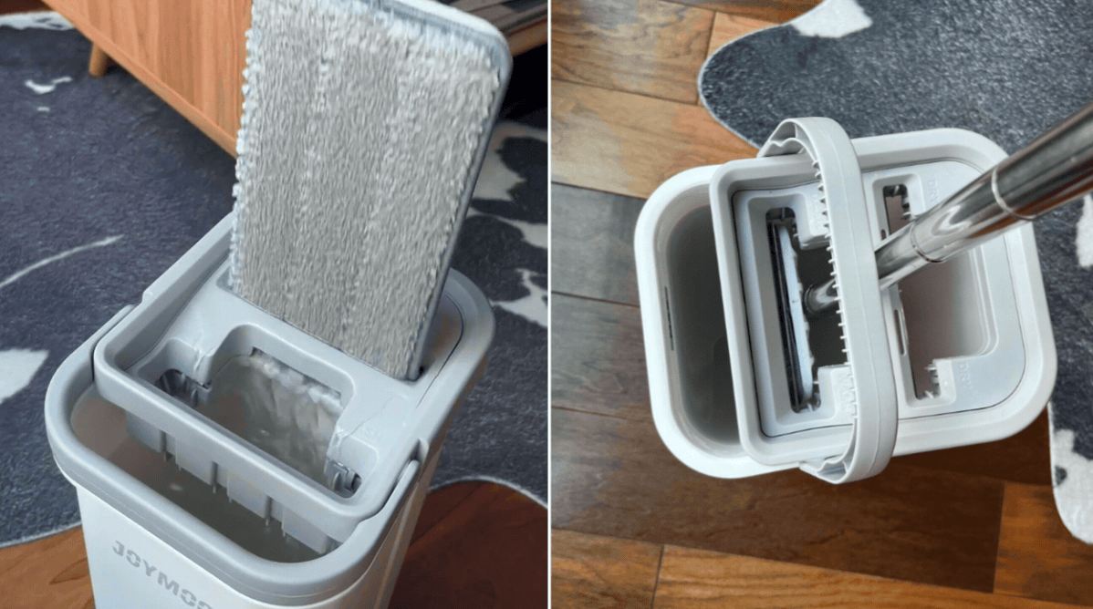Is this viral 2-in-1 mop really the 'perfect house cleaning tool?' It's on sale right now, so I tried it