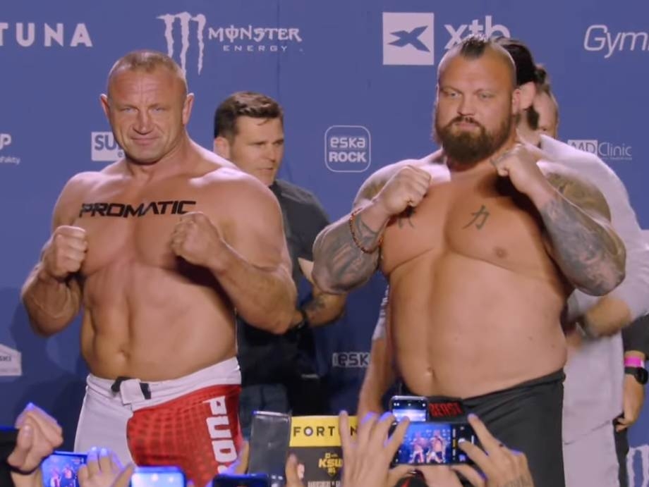 KSW 105 live results: Mariusz Pudzianowski vs. Eddie Hall round-by-round updates, start time, live stream