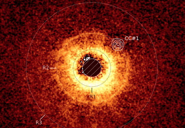 NASA'S James Webb Space Telescope has captured its first direct image of an exoplanet