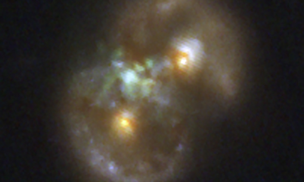 Webb spots 'Infinity Galaxy' that sheds light on black hole formation