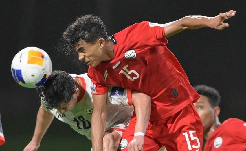 منتخبنا الوطني يتغلب على نظيره الافغاني في بطولة كأس آسيا تحت 17 عاما