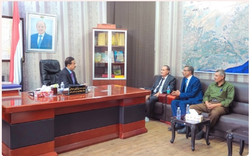محافظ شبوة يرحّب بإدراج المحافظة ضمن مشروع 'بناء المرونة المناخية'