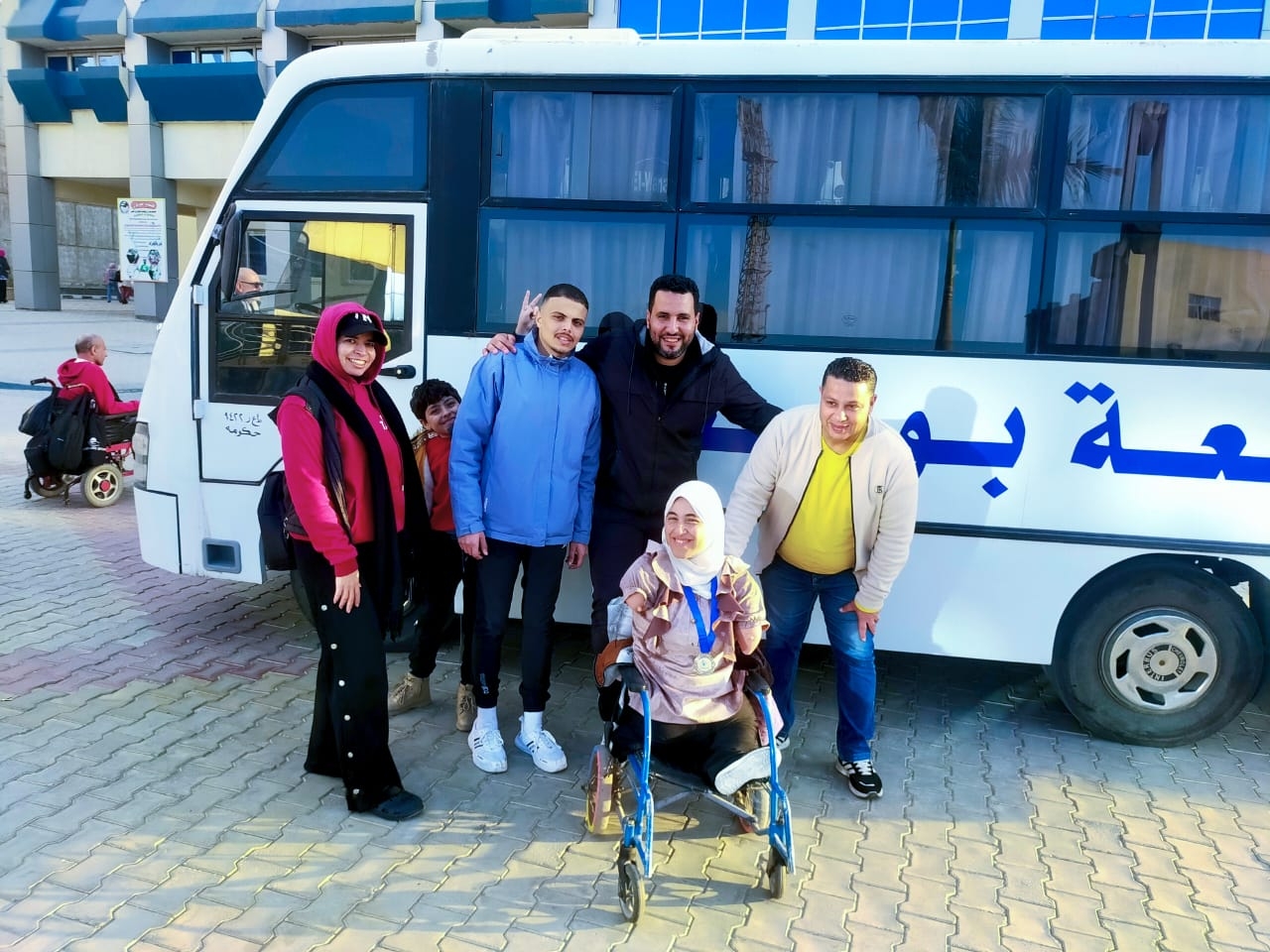 رئيس جامعة بورسعيد يهنىء الطالبة رحمة ابنة الجامعة لفوزها بالمركز الرابع على العالم للبوتشيا للتحدي بالبحرين