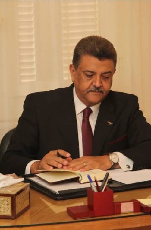 نهر العطاء يجري علي أرض قرية أشمنت