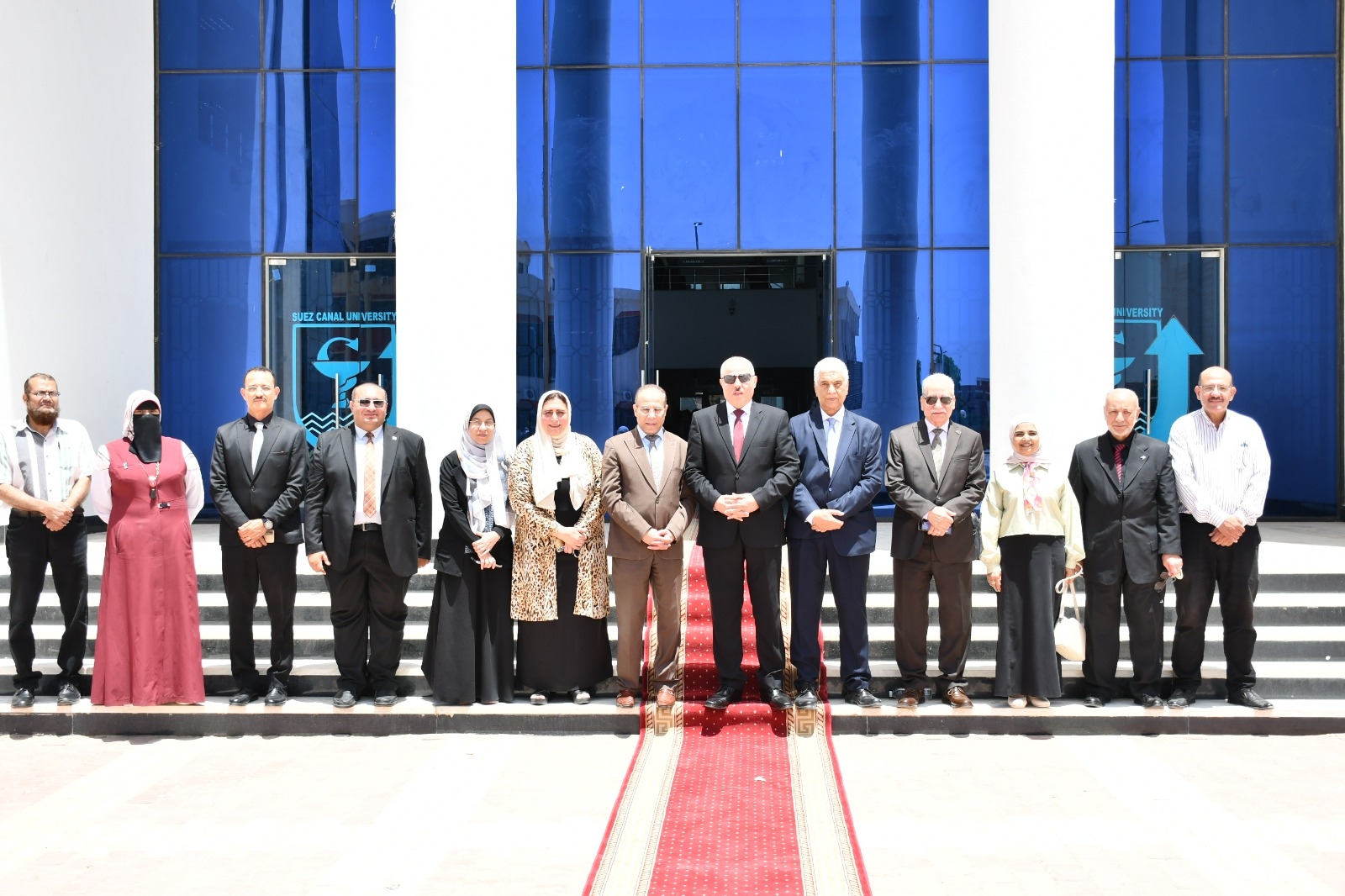 جامعة قناة السويس تعقد أول اجتماع لمراجعة نظام إدارة الجودة