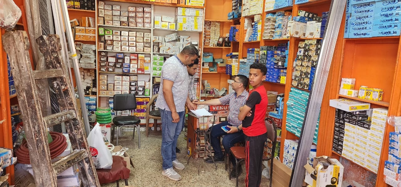 تموين كفر الشيخ تواصل الحملات الرقابية علي المخابز والاسواق والانشطة التجارية بدوائر المحافظة