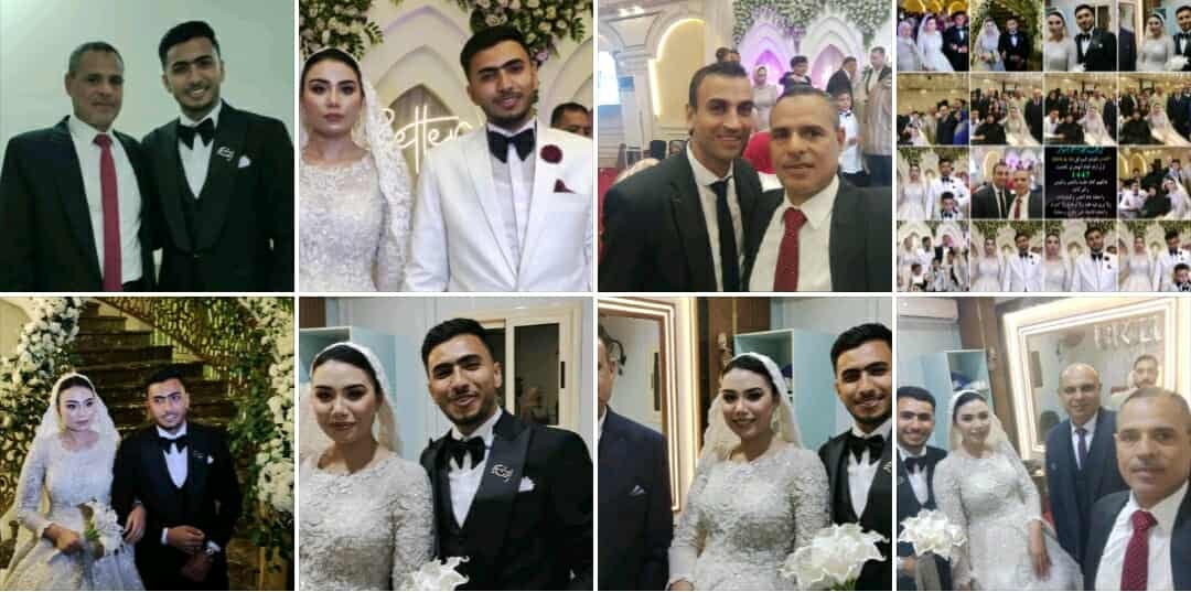 الصحفى حماده مبارك .. يهنئ الصافى الحسينى مبارك بالزفاف السعيد