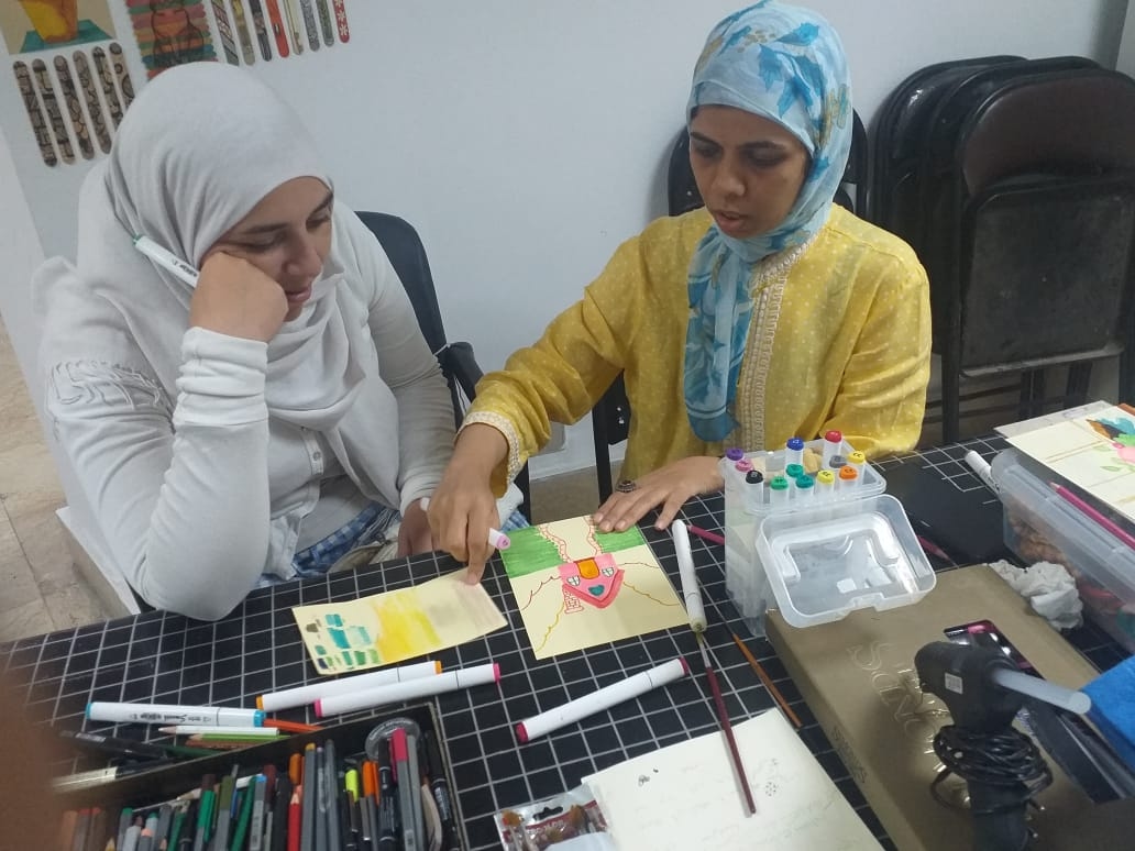 ورشة أنا فنان … إبداع الكبار والصغار في مكتبة القاهرة الكبرى