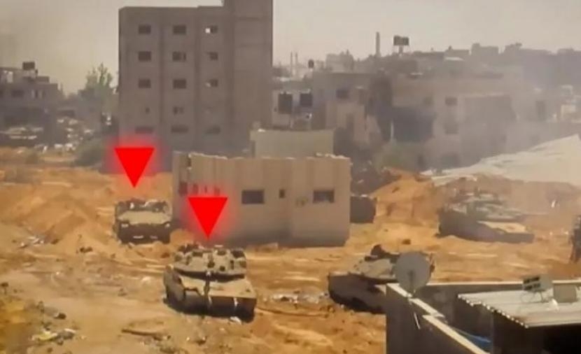 "القسام" تنشر مشاهد لاستهداف قوة تحصنت بمنزل في بيت لاهيا