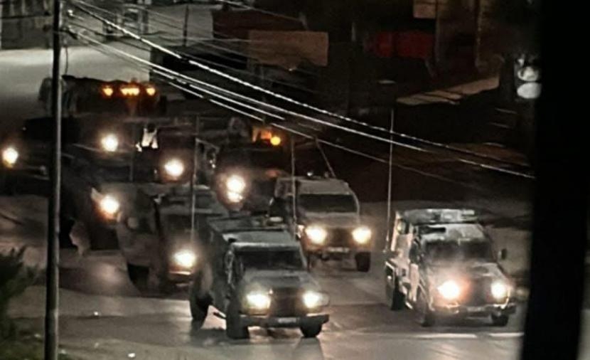 قوات الاحتلال تحاصر منزلا في فحمة جنوبي جنين