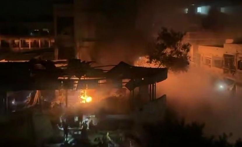 20 شهيداً ومصابون في قصف على مدرسة تؤوي نازحين بغزة