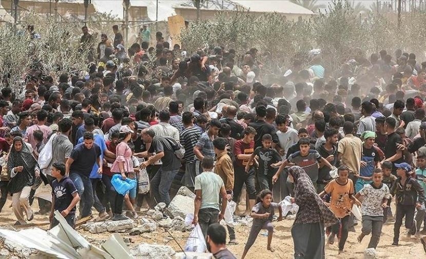 26 شهيدًا و115 مصابًا بمجزرة إسرائيلية قرب مركز توزيع المساعدات الأمريكية في رفح