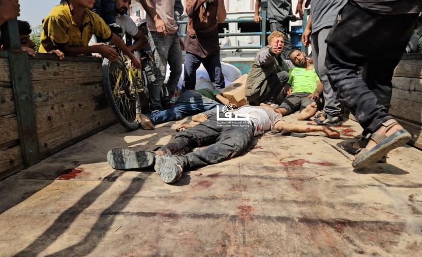 المجلس الوطني: مجزرة المساعدات برفح جريمة حرب بشعة
