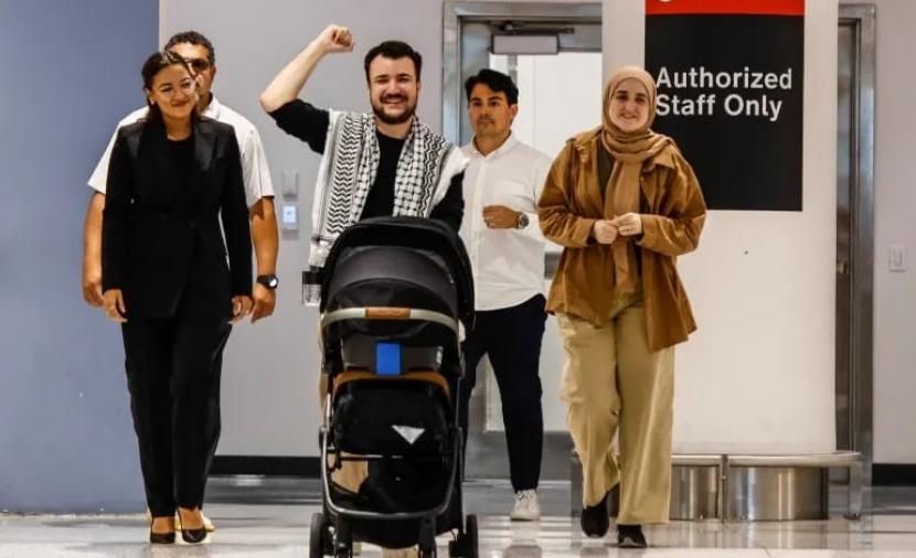 محمود خليل بعد الإفراج عنه: محاولات إسكات الأصوات المؤيدة لفلسطين باءت بالفشل
