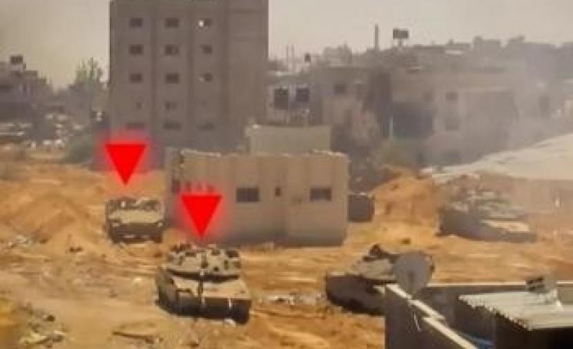 القسام: دمرنا جرافة عسكرية إسرائيلية واستهدفنا أخرى جنوبي خانيونس
