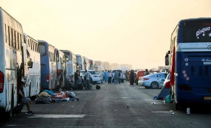 "العمل المشترك من أجل فلسطين" تطالب السلطات الليبية برفع الطوق عن مخيم "قافلة الصمود"