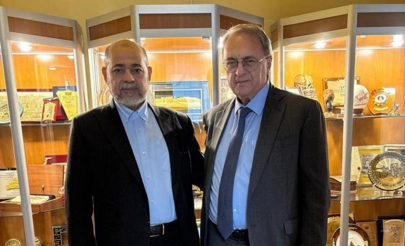 ‎وفد من "حماس" يبحث مع بوغدانوف جرائم الاحتلال ضد الفلسطينيين