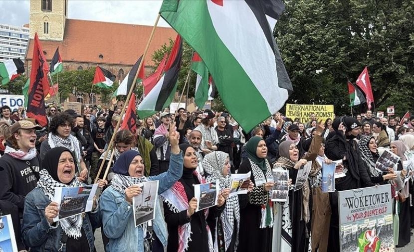 احتجاجات في إيطاليا ضد هجوم "إسرائيل" على السفينة "مادلين"