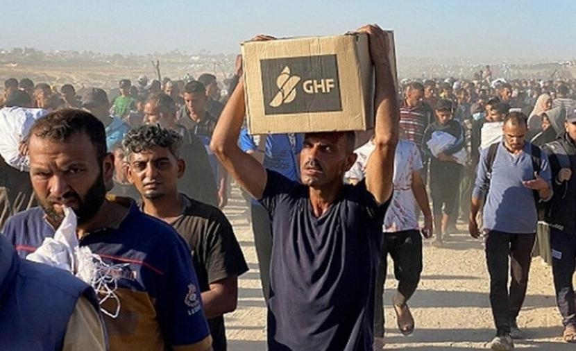 المجلس الوطني: مركز توزيع المساعدات الأميركية يكشف زيف الادعاءات الإنسانية
