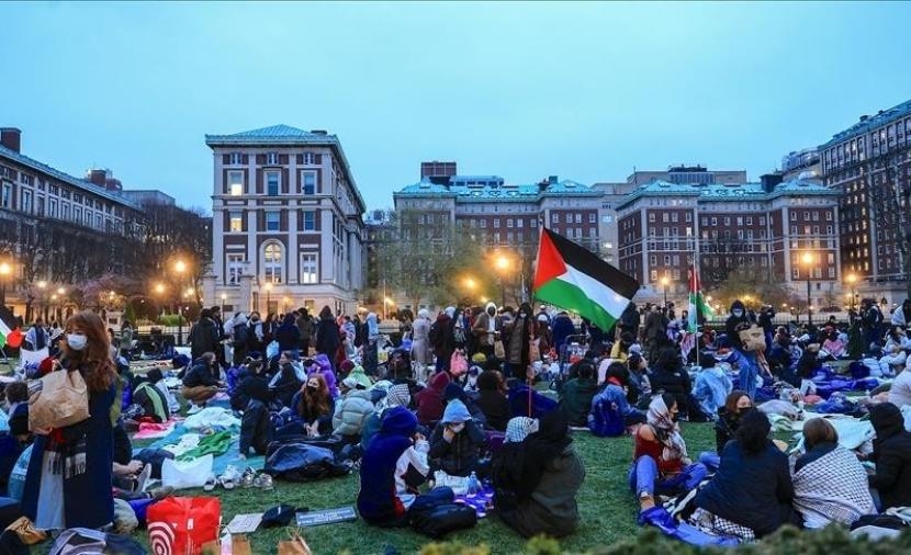 جامعة كولومبيا تعاقب طلابًا مؤيدين لفلسطين