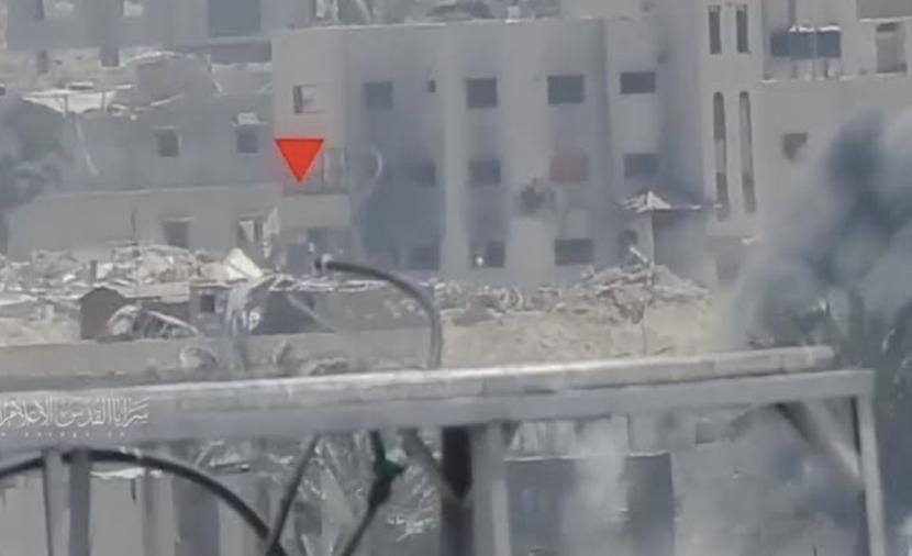 "القسام": استهدفنا ناقلة جند إسرائيلية شمالي خانيونس