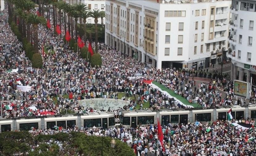 حقوقيون مغاربة يضربون عن الطعام ضد التجويع الإسرائيلي لغزة