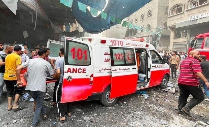 الصحة العالمية: استهداف "إسرائيل" لمقر الهلال الأحمر في غزة "مروع"