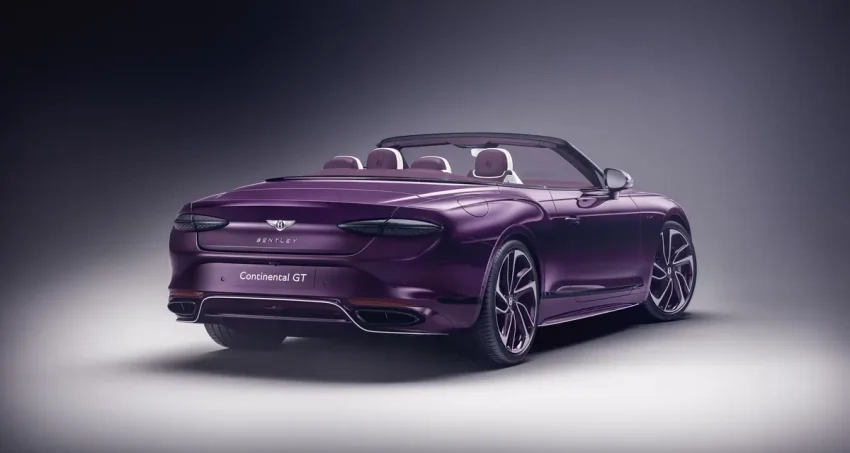 Bentley توسّع خيارات ألوان السيارات الخارجية لأكثر من 46 مليار تركيبة