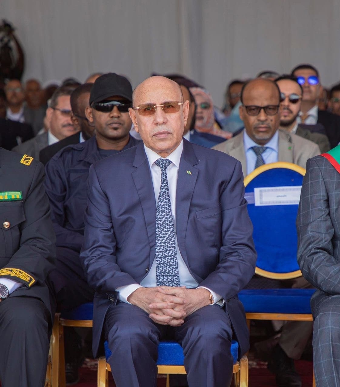 غزواني يدشّن مجمع 'سمك' ويضع حجر الأساس لتأهيل رصيف ميناء نواذيبو صحراء ميديا