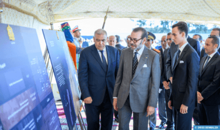 ملك المغرب يعطي انطلاقة إحداث منصة المخزون والاحتياطات الأولية لجهة الرباط- سلا- القنيطرة