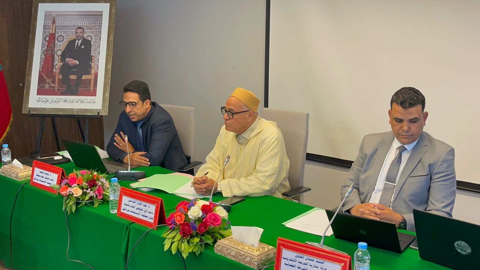 بالصور : دورة تكوينية لفائدة السادة قضاة النيابة العامة وضباط الشرطة القضائية بالدائرة القضائية لمحكمة الاستئناف بمراكش حول الجريمة السيبرانية في ظل التطورات الرقمية