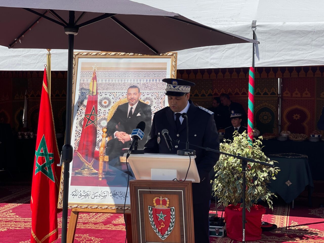 والي أمن طنجة عبد الكبير فرح يعلن عن عدد من المشاريع في الذكرى 69 لتأسيس الأمن الوطني