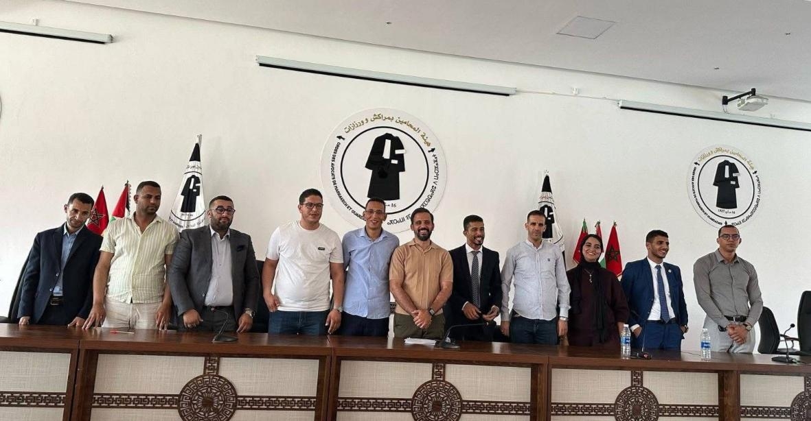 الأستاذ إسماعيل آيت معطى الله رئيساً لاتحاد المحامين الشباب لهيئة المحامين بمراكش