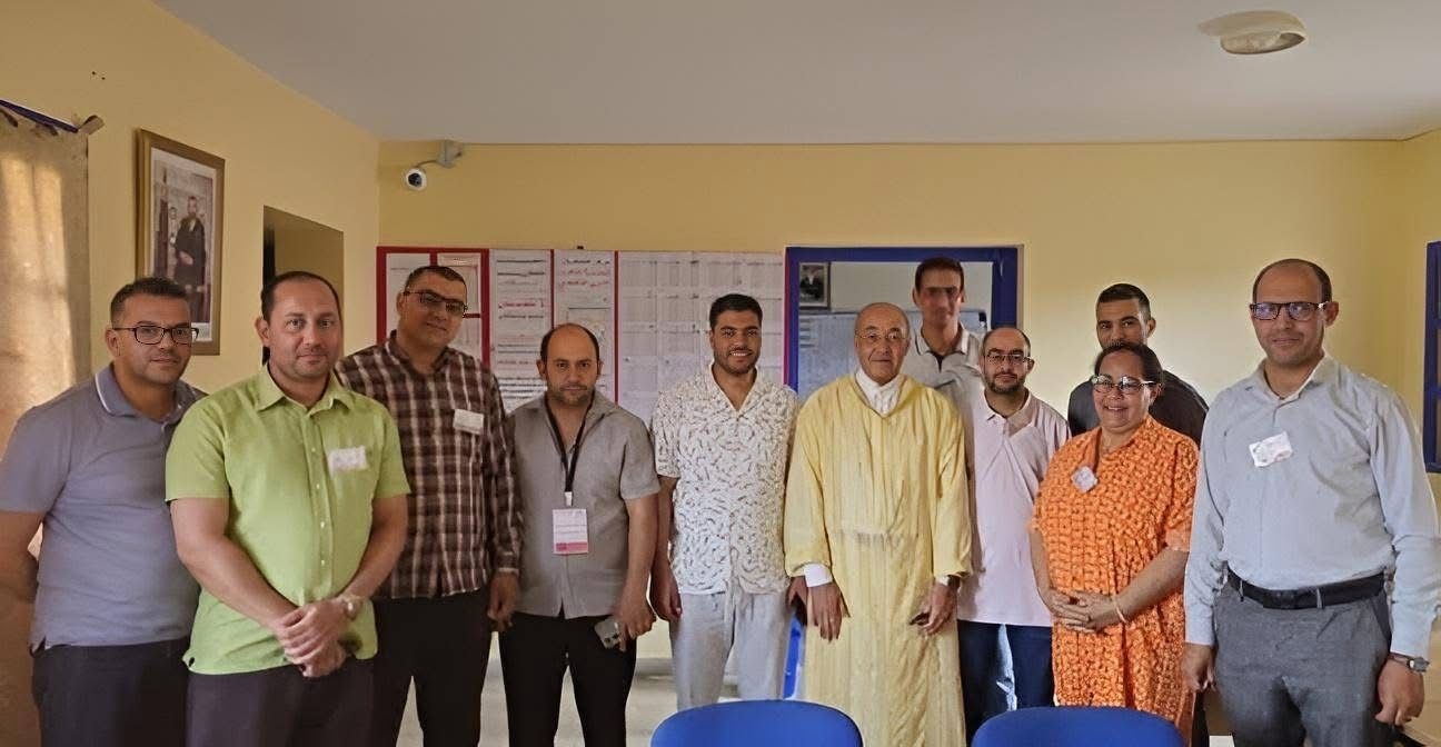 بالصور : بعد تعيينه من طرف صاحب الجلالة: عامل إقليم قلعة السراغنة سمير اليزيدي يشرف ميدانيًا على انطلاق امتحانات البكالوريا